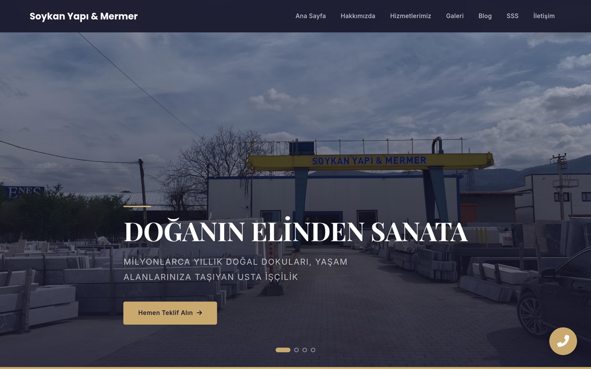 Soykan Yapı & Mermer ekran görüntüsü